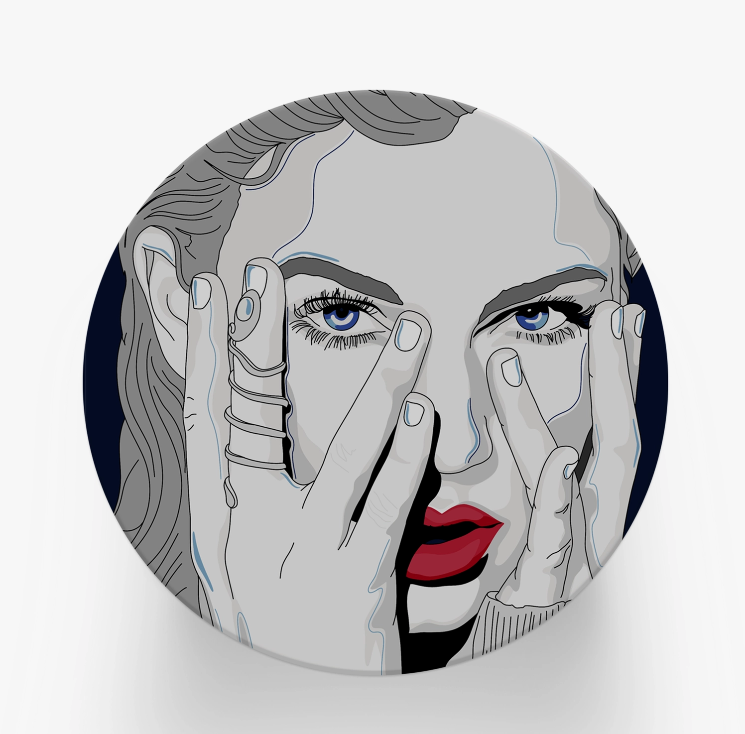 Taylor Swift Reputation Coaster | Rail & Anchor