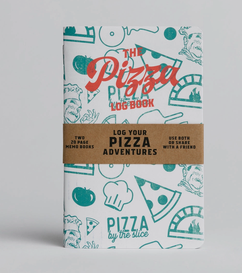 Pizza Log Book 2 Pack Rail & Anchor